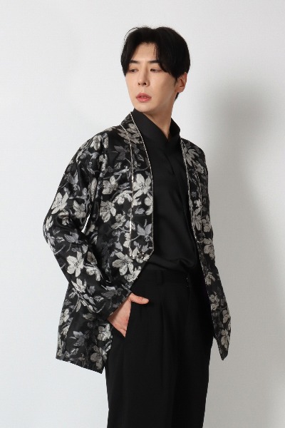 Black Flower Hanbok Jacket